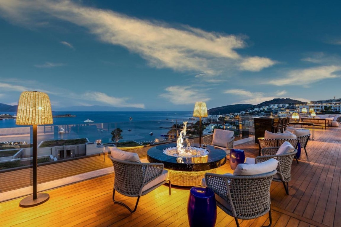 Elite project with panoramic view of the Aegean Sea in Bodrum - Фото 10