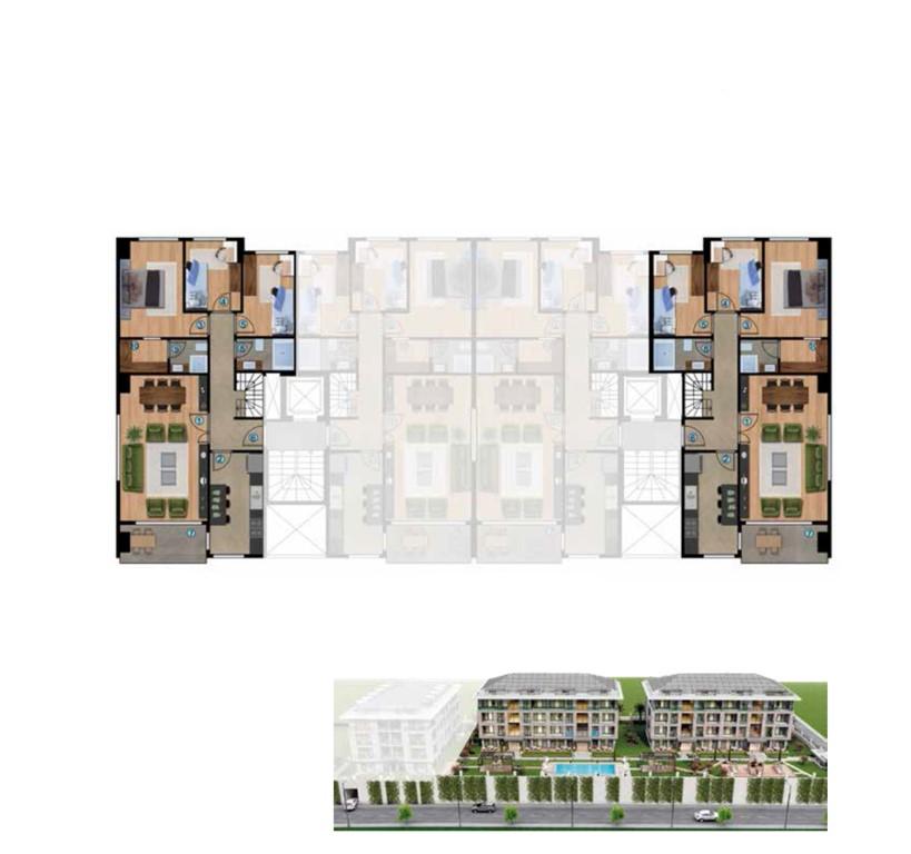 Design of a new residential complex in Istanbul, Beylikduzyu district - Фото 18