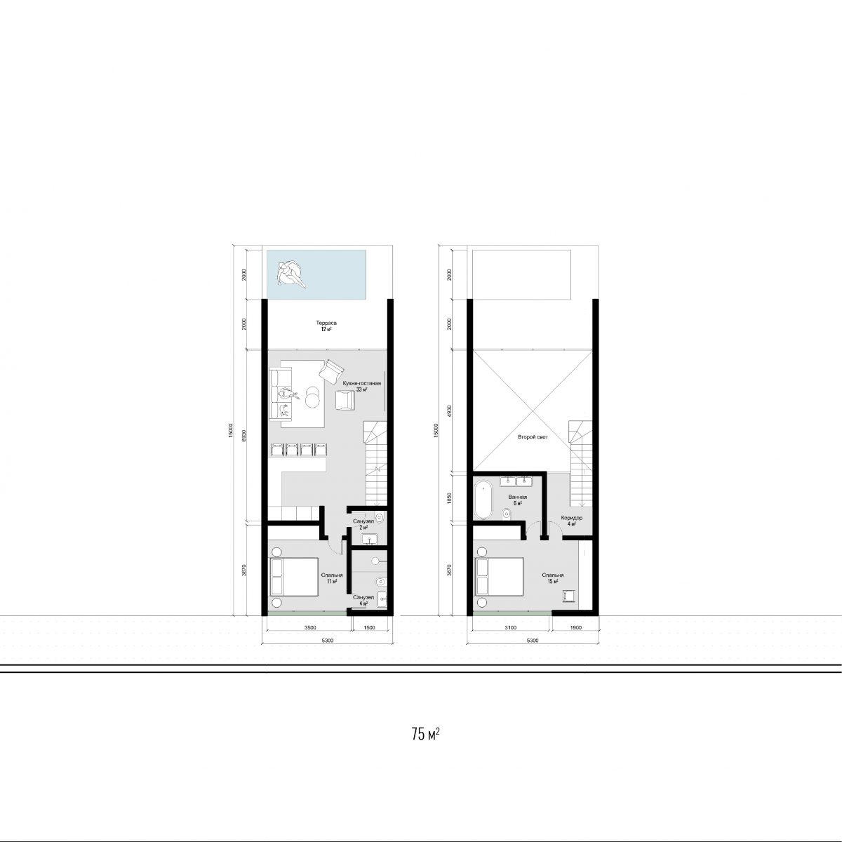 New project with 1+1 and 2+1 apartments in Bali, Bukit - Фото 23