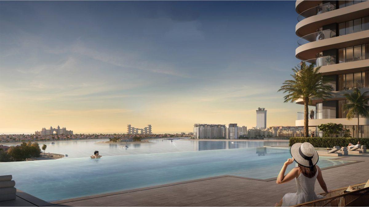 High-rise house under construction, with panoramic view of the azure waters of the Persian Gulf - Фото 10