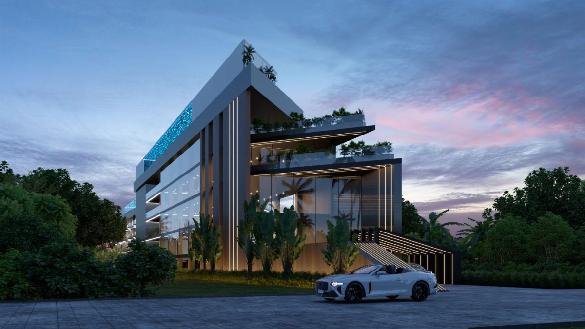 Prospective investment project in Bali, with swimming pool on the roof - Фото 2