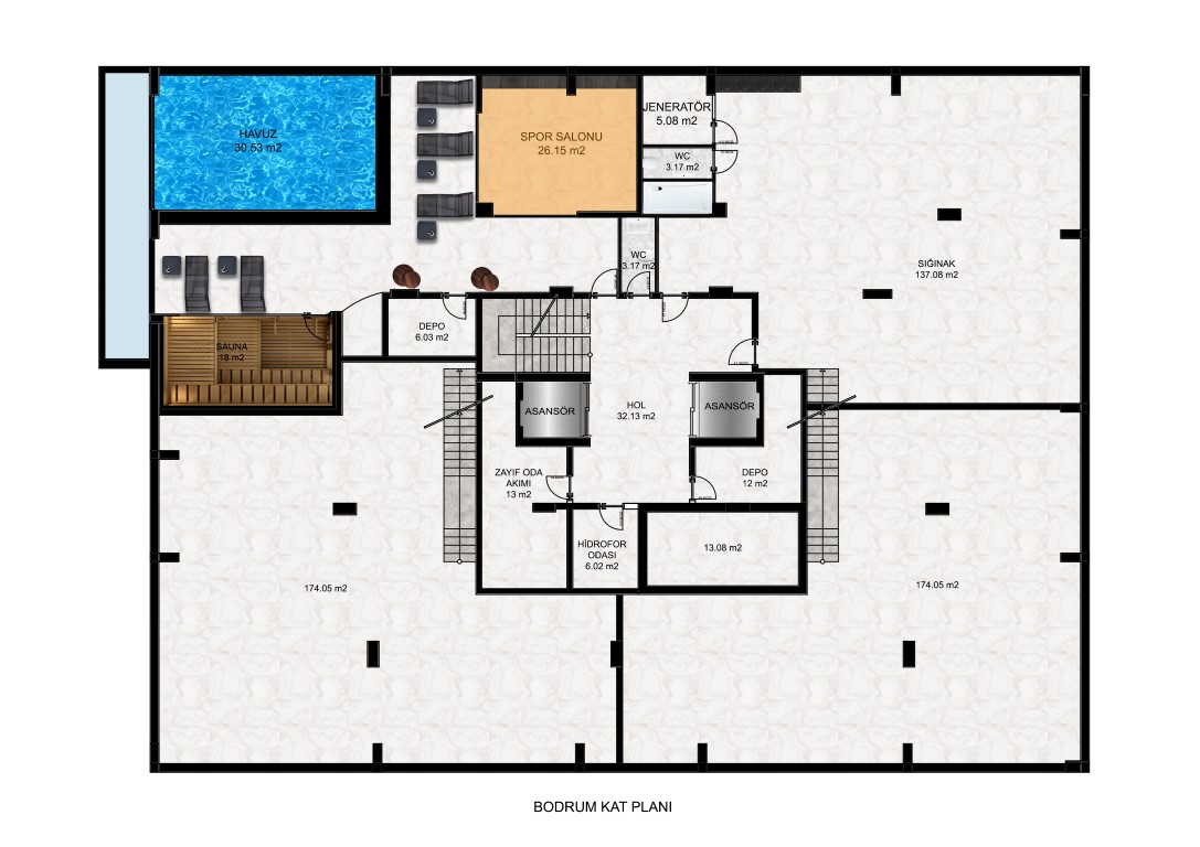 New project of modern residential complex in Gazipash district - Foto 68