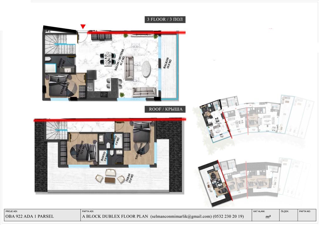 New project of modern residential complex with diverse infrastructure in Oba district - Фото 32