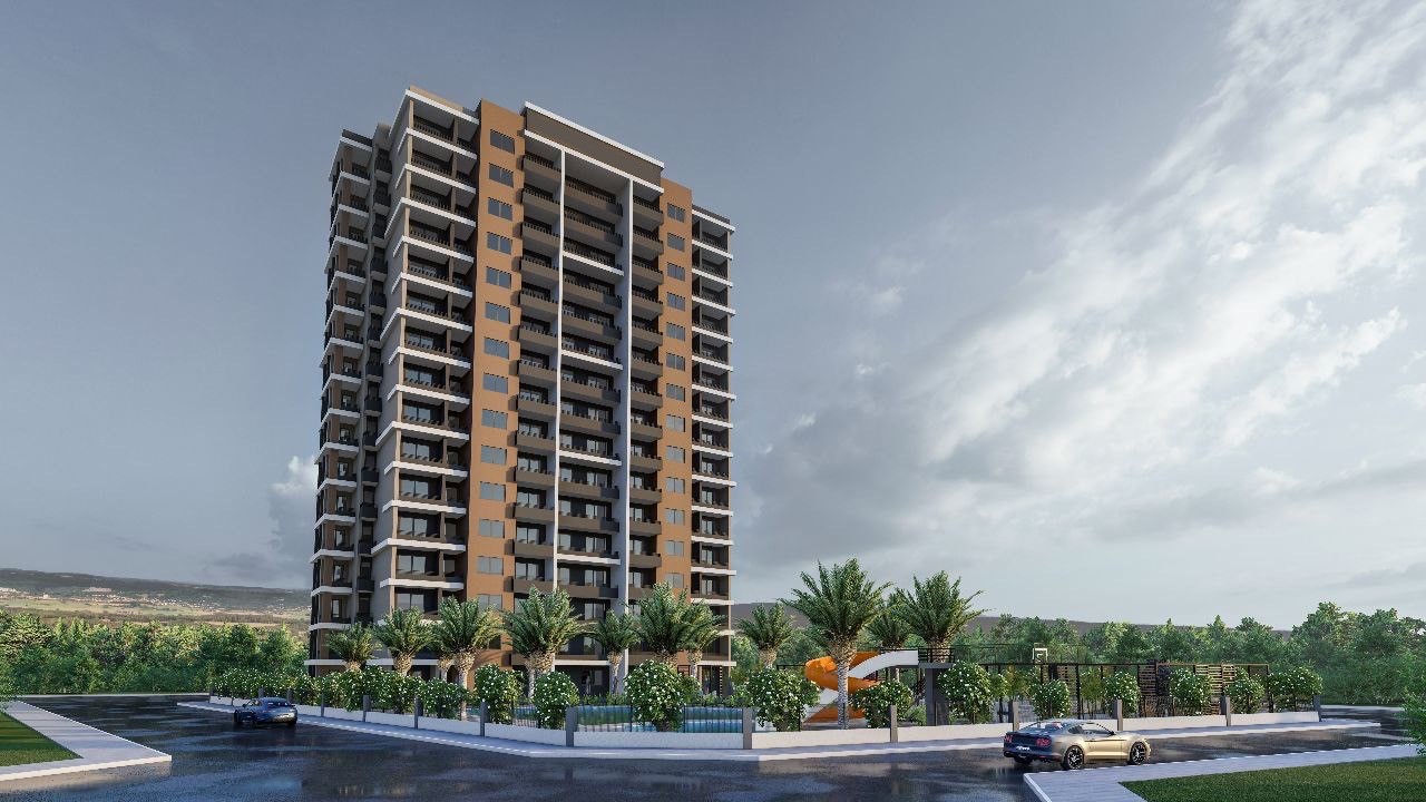 Investment project of a residential complex with a variety of infrastructure in the city of Mersin - Фото 2