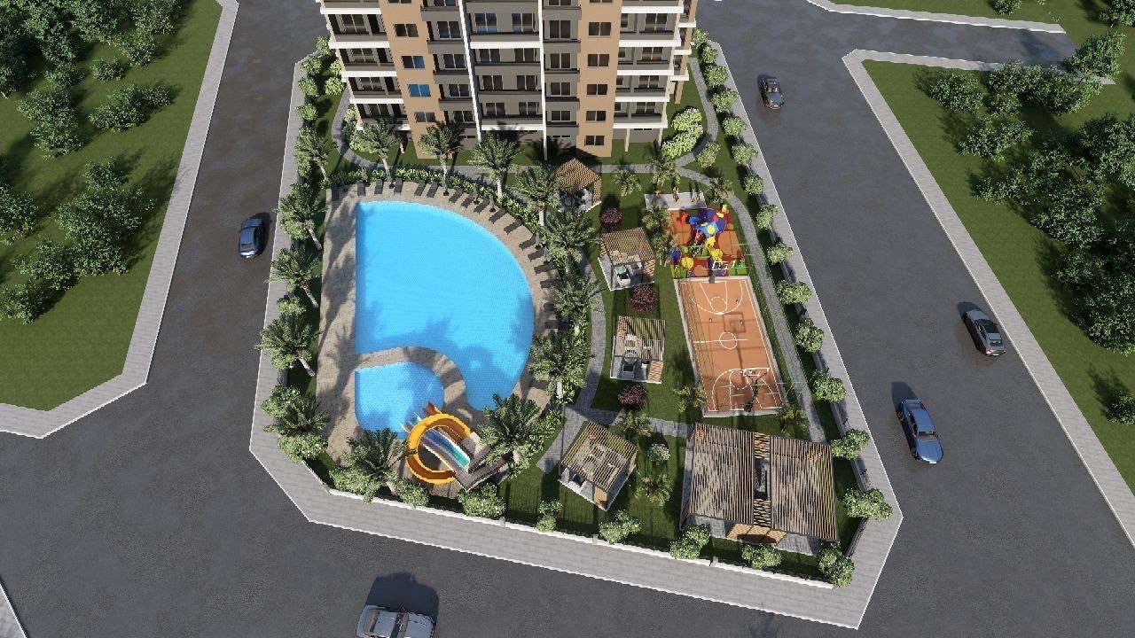 Investment project of a residential complex with a variety of infrastructure in the city of Mersin - Фото 3