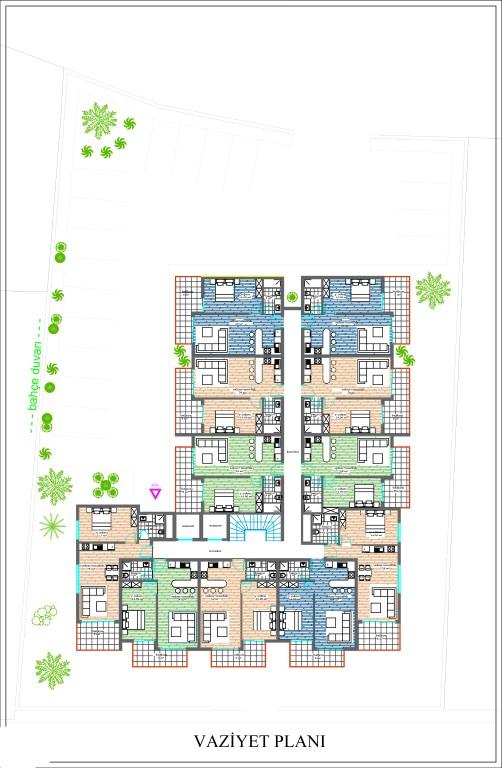 New complex in the center of Alanya, with 1+1 and 2+1 apartments - Фото 10