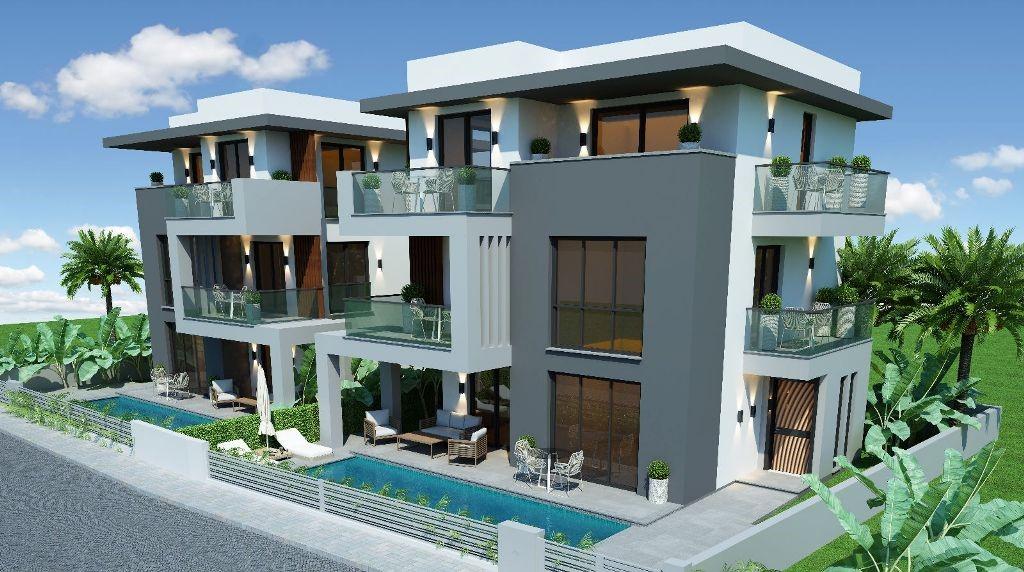 New villa with private swimming pools in Fethiye, with an area of 210 m² - Фото 6