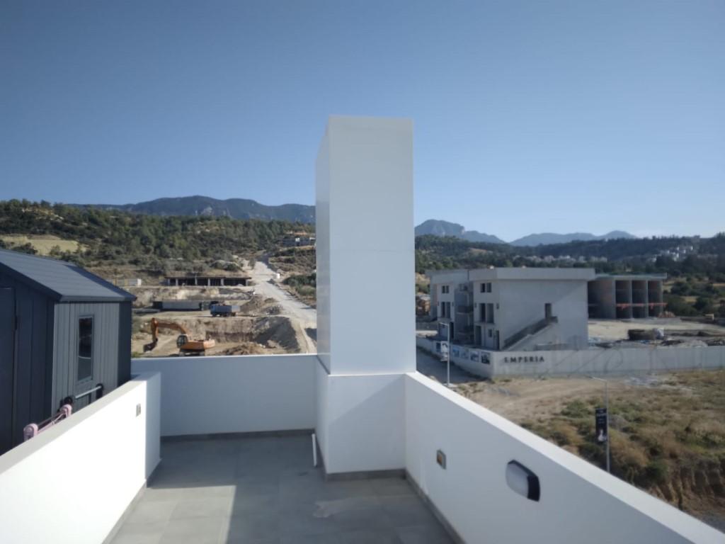 75 m2 loft-style penthouse with sea and mountain views, Esentepe district - Фото 8