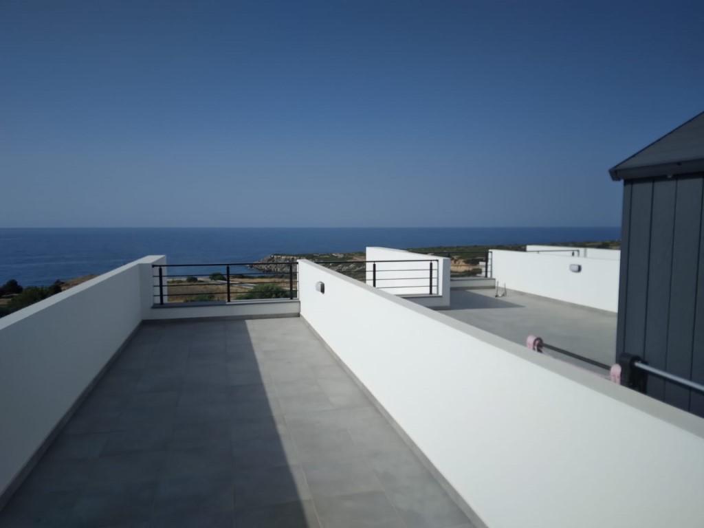 75 m2 loft-style penthouse with sea and mountain views, Esentepe district - Фото 10