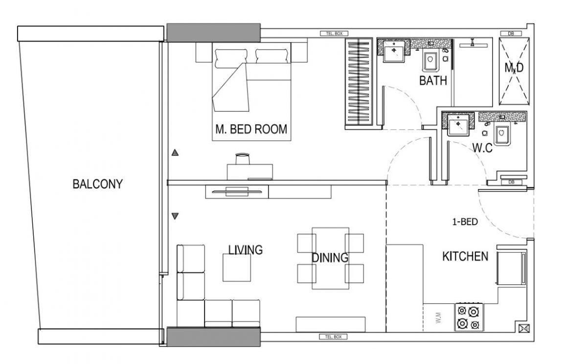 Modern residential complex Binghatti Emerald with 1+1, 2+1, 3+1 apartments in Dubai, UAE - Фото 8