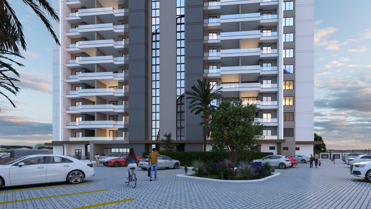 Cozy residential complex in Mersin, Chesmeley district, 100 m from the sea - Фото 5