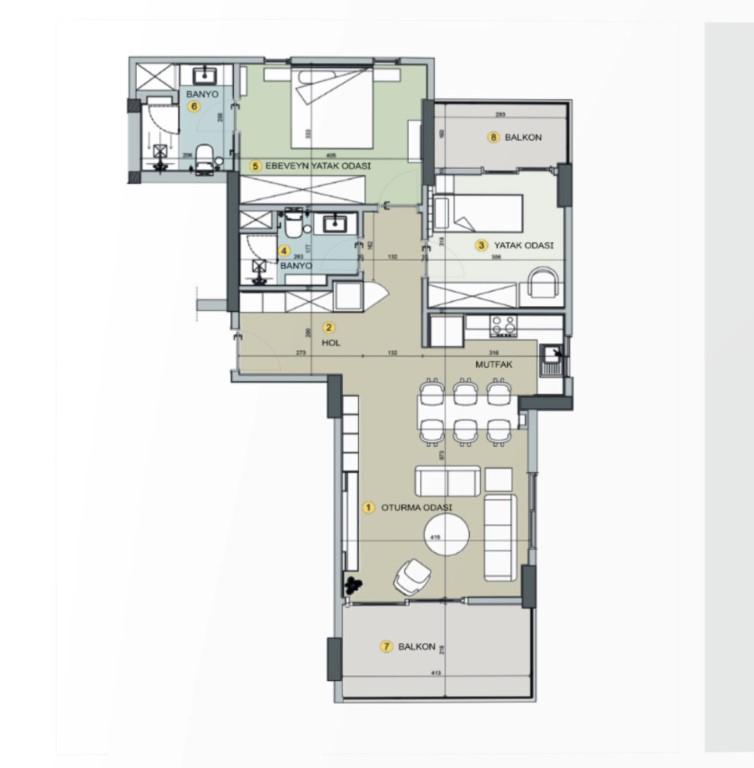 New project in the city of Mersin only 400 meters from the sea - Фото 32