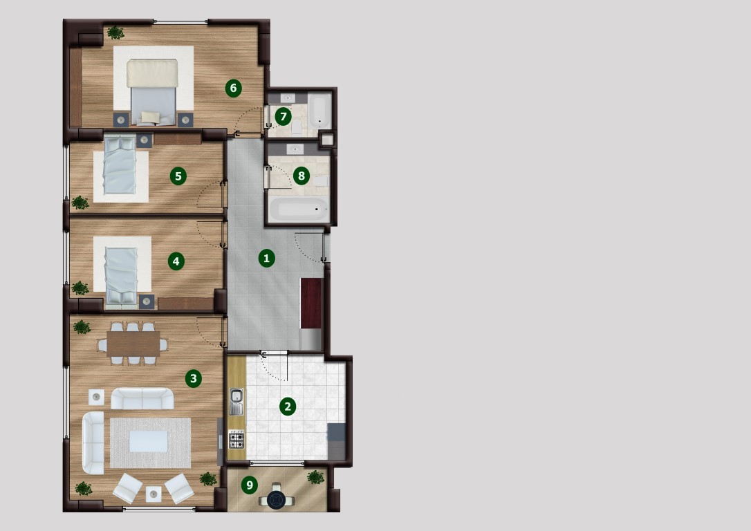 New modern project in Istanbul with spacious layouts - Фото 28