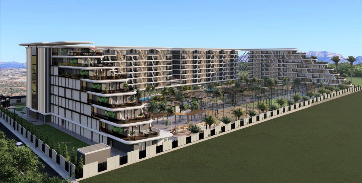 Premium luxury residential complex with sea view, Antalya district Altyntash - Фото 2