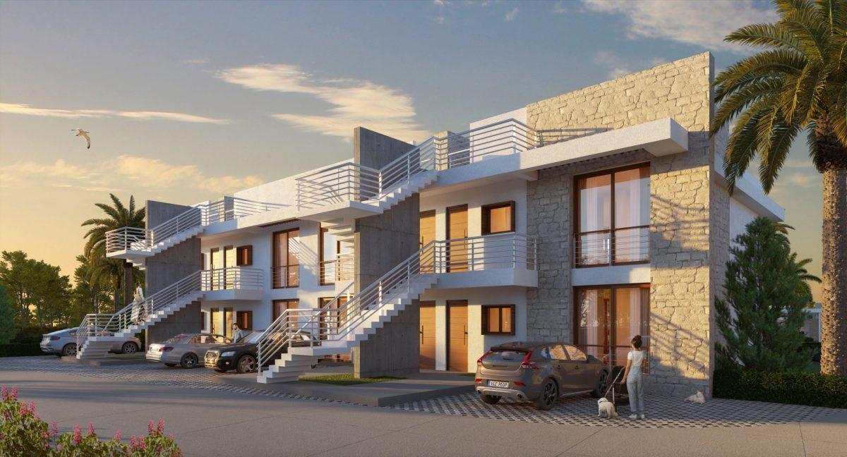 New design of villas and apartments in Northern Cyprus with sea view, Esentepe area - Фото 5