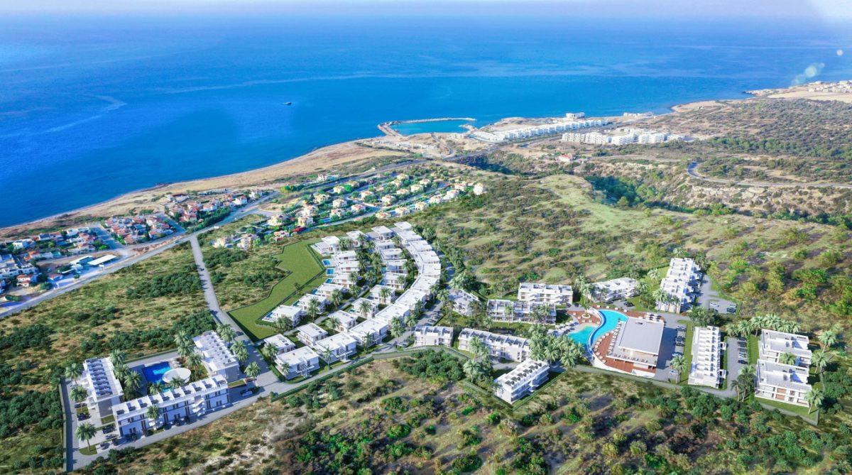 New modern project in Northern Cyprus, located 350 m from the sea, Esentep - Фото 3