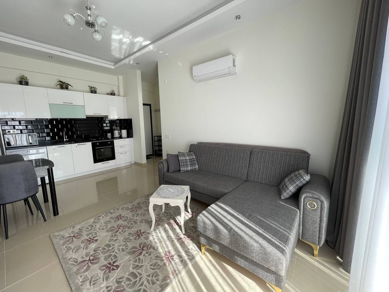 1+1 furnished apartment in Avsallar district - Фото 6