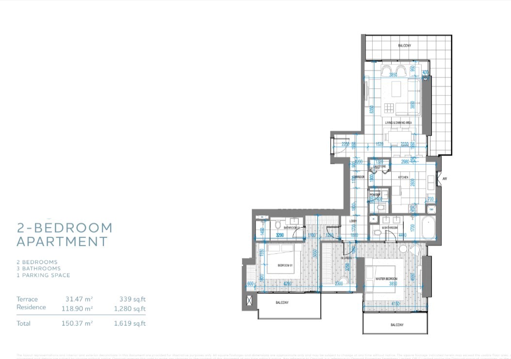 New residential development from renowned developer OMNIYAT in Dubai Maritime City - Фото 12