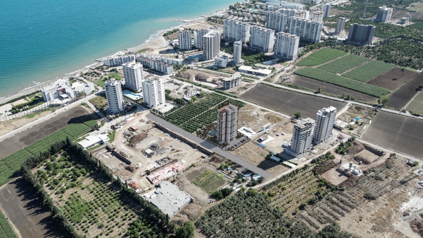 Investment residential complex 300 m from the sea in Mersin, Teja district - Фото 2