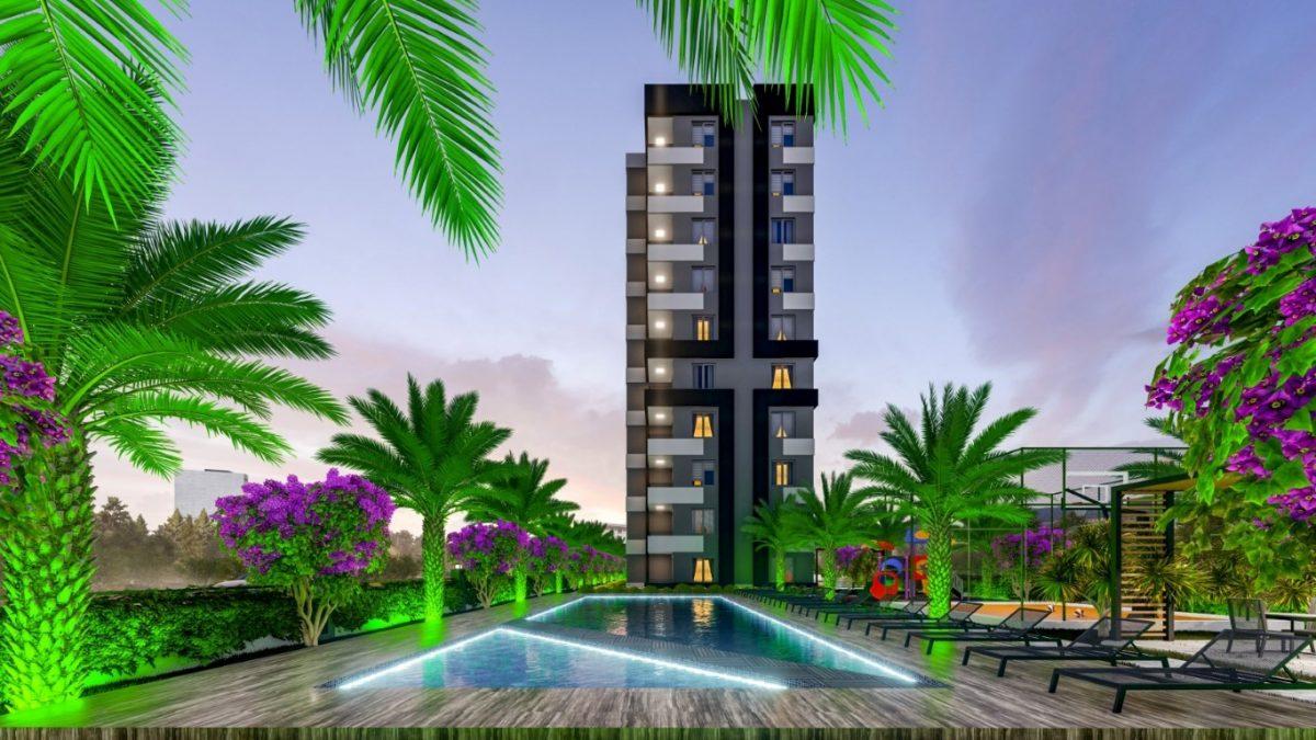 Modern project with 1+1 and 2+1 apartments in Mersin - Фото 7