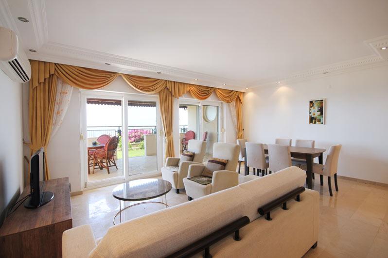 Cosy two bedroom apartment in Alanya on the ground floor, Kargyjak - Фото 15