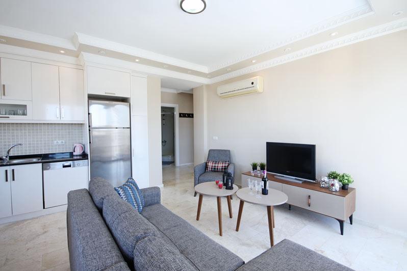 Two bedroom apartment with furniture in the resort town of Belek - Фото 3