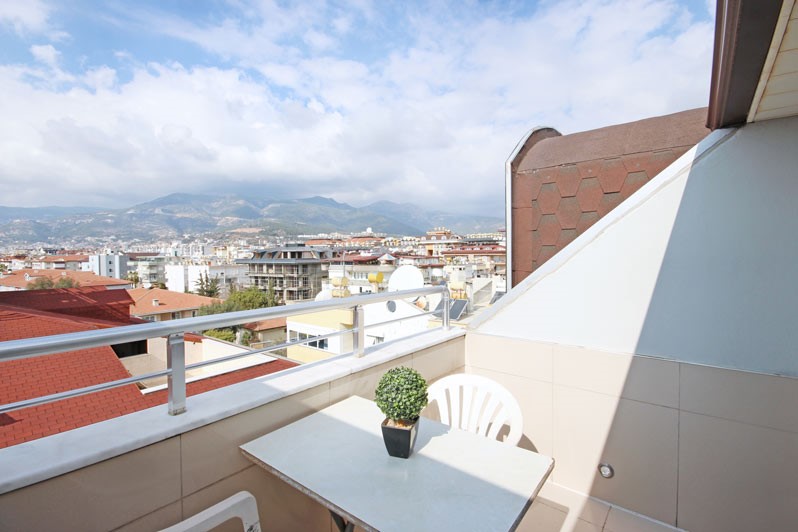 Spacious penthouse in Alanya area of 215 m2, 500 m from the sea, Oba - Фото 37