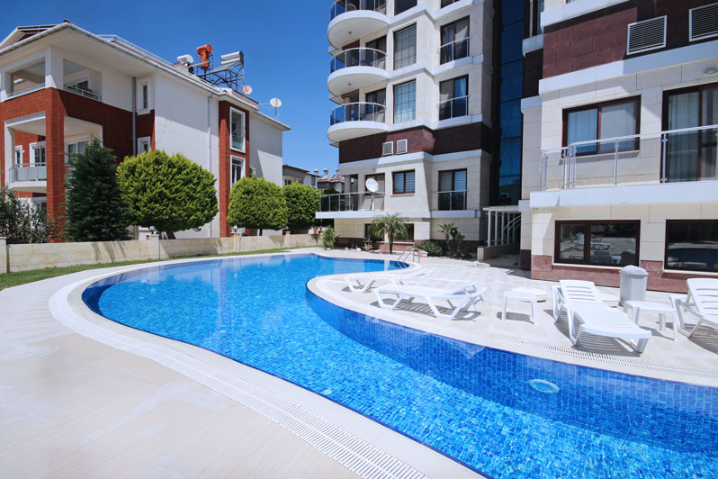 Two bedroom apartment with furniture in the resort town of Belek - Фото 38