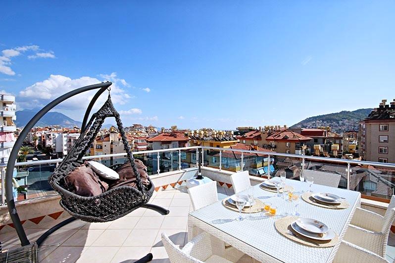 Furnished penthouse in the center of Alanya - Фото 40