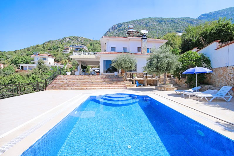 Spacious villa in Alanya with 7+3 apartments with sea and city views, Kestel - Фото 10