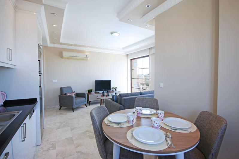 Two bedroom apartment with furniture in the resort town of Belek - Фото 6