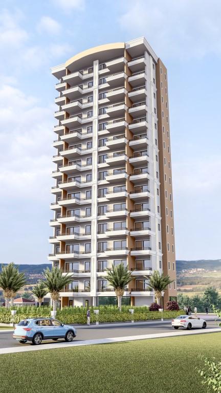 High-rise complex overlooking the sea and the city in the area of Tomyuk, Mersin - Фото 6