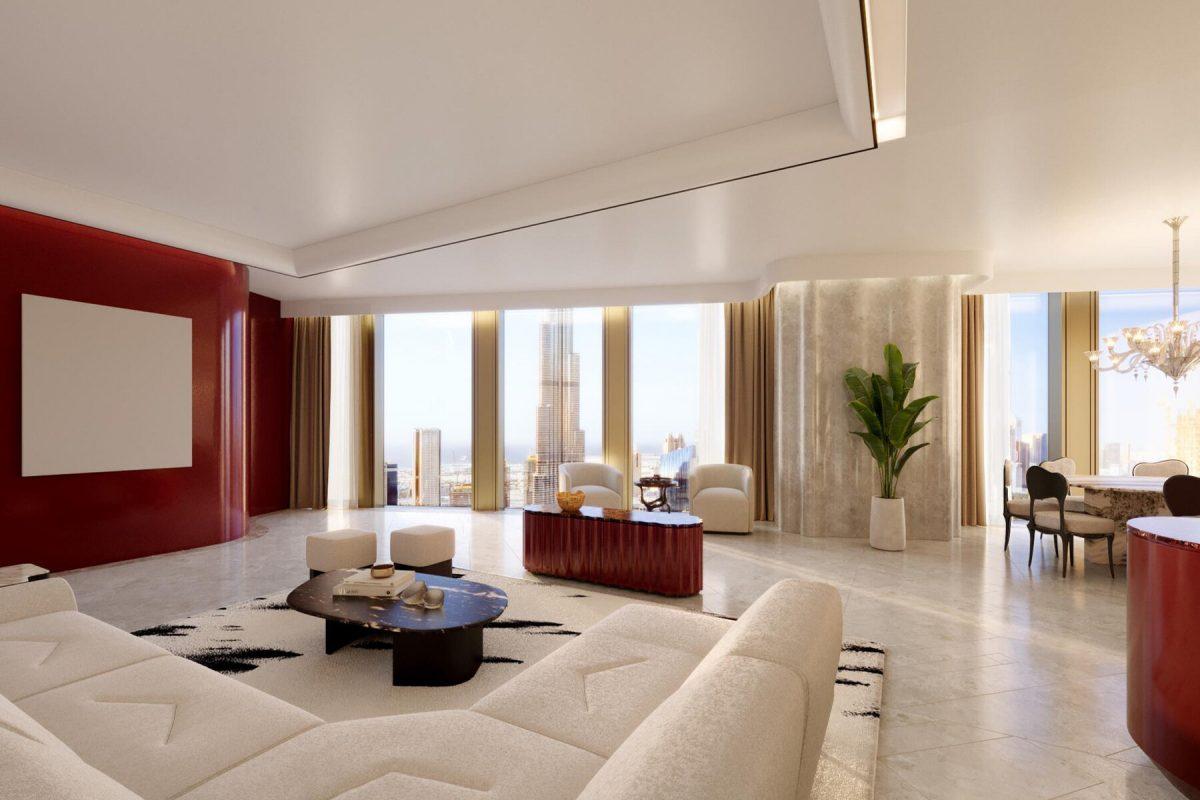 New design project Baccarat residence Luxury class in the center of Dubai - Фото 13