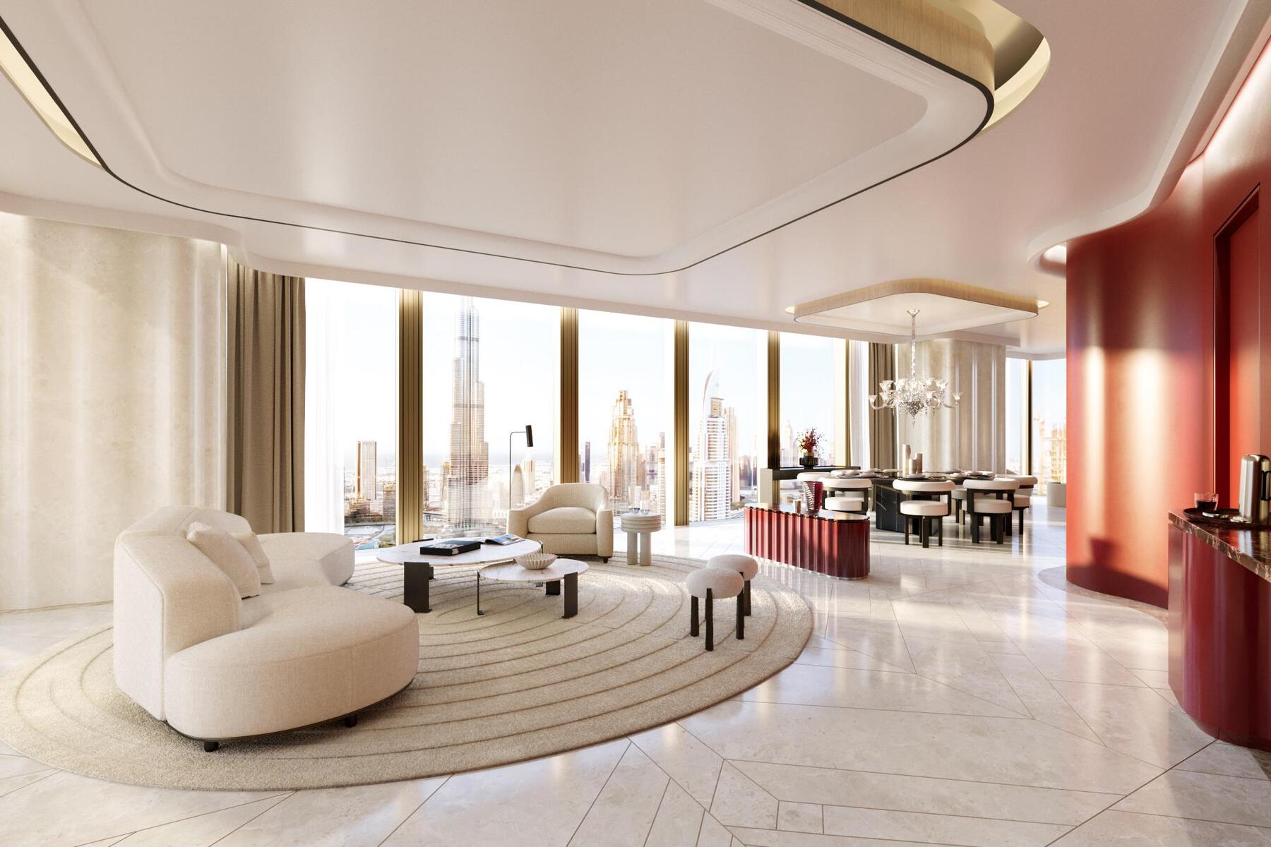 New design project Baccarat residence Luxury class in the center of Dubai - Фото 10