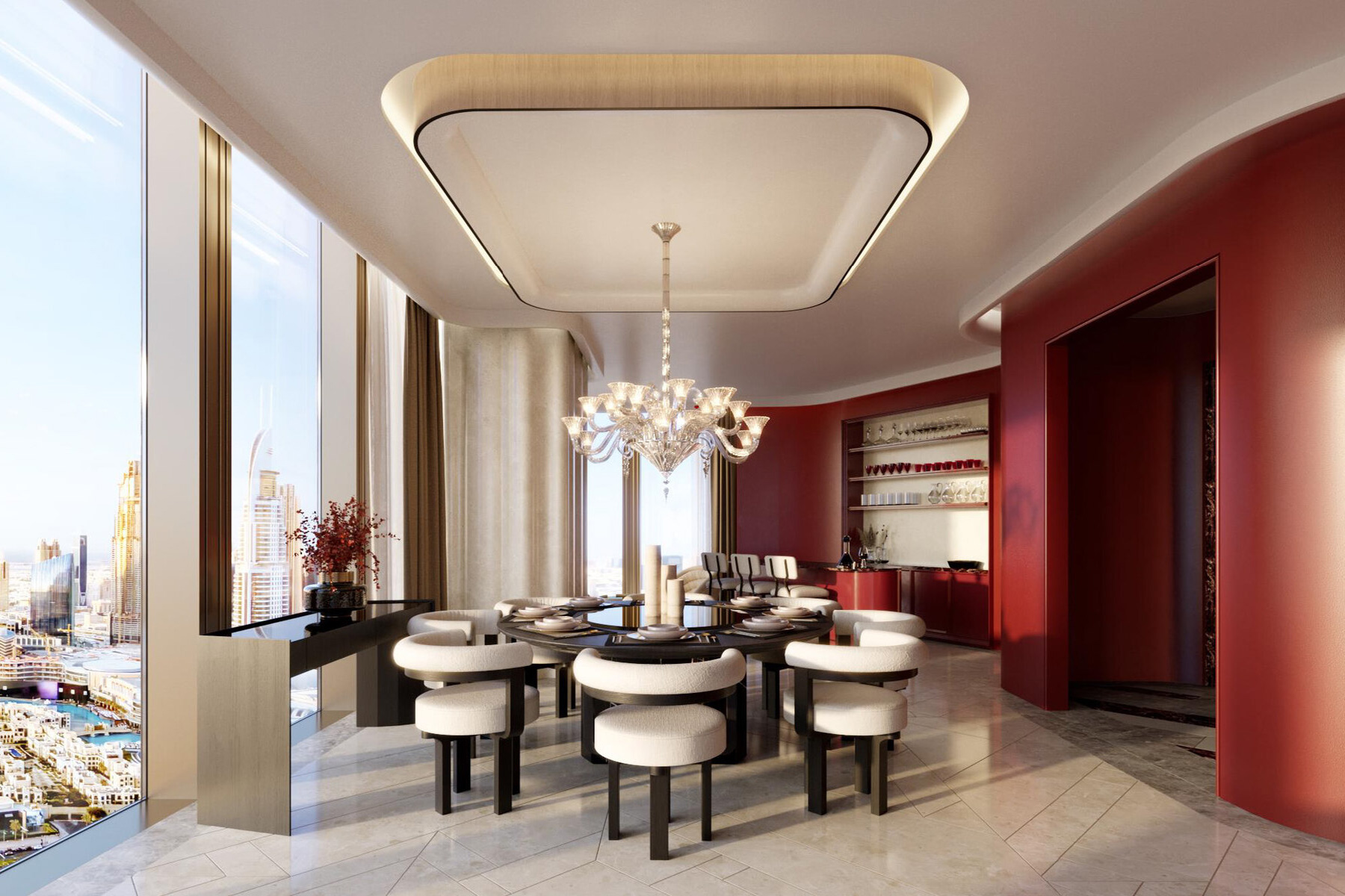 New design project Baccarat residence Luxury class in the center of Dubai - Фото 12