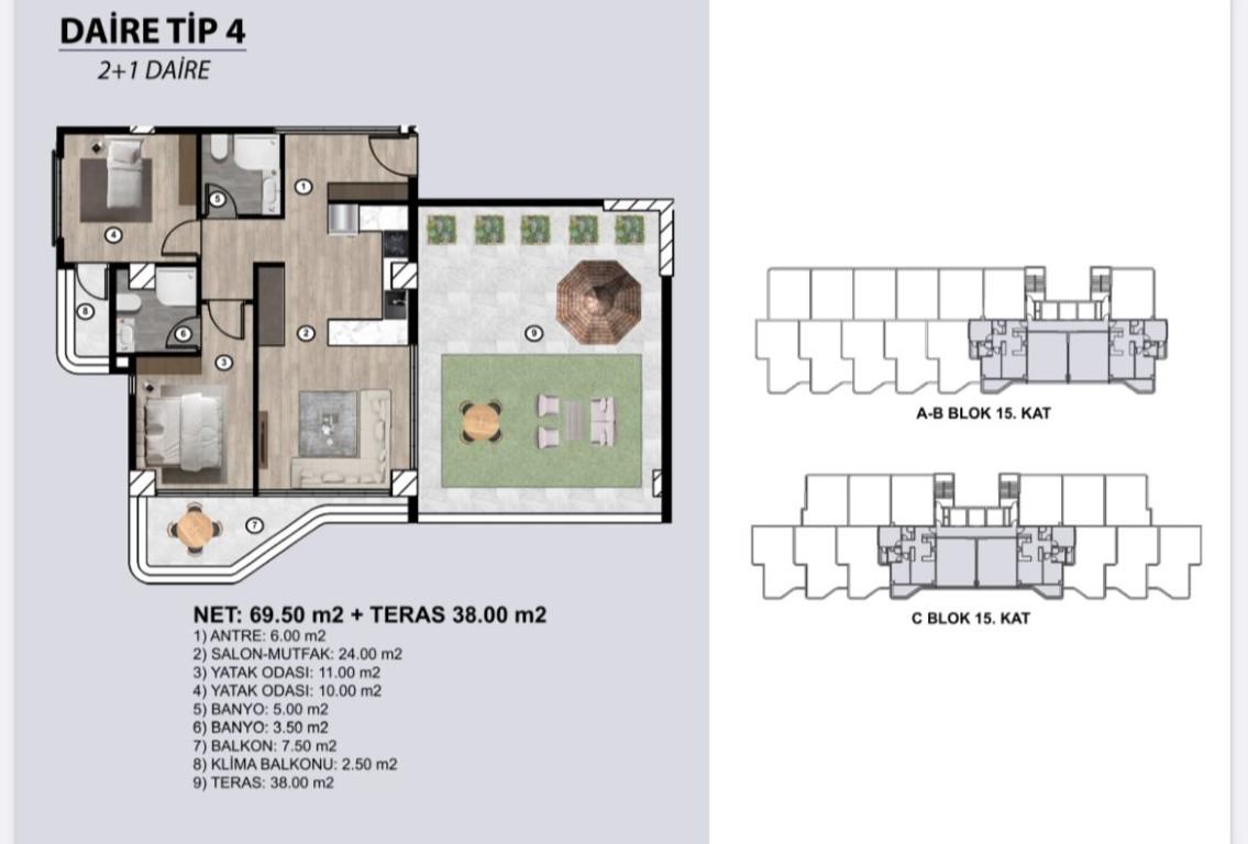 A new large-scale project in Mersin with the concept of 