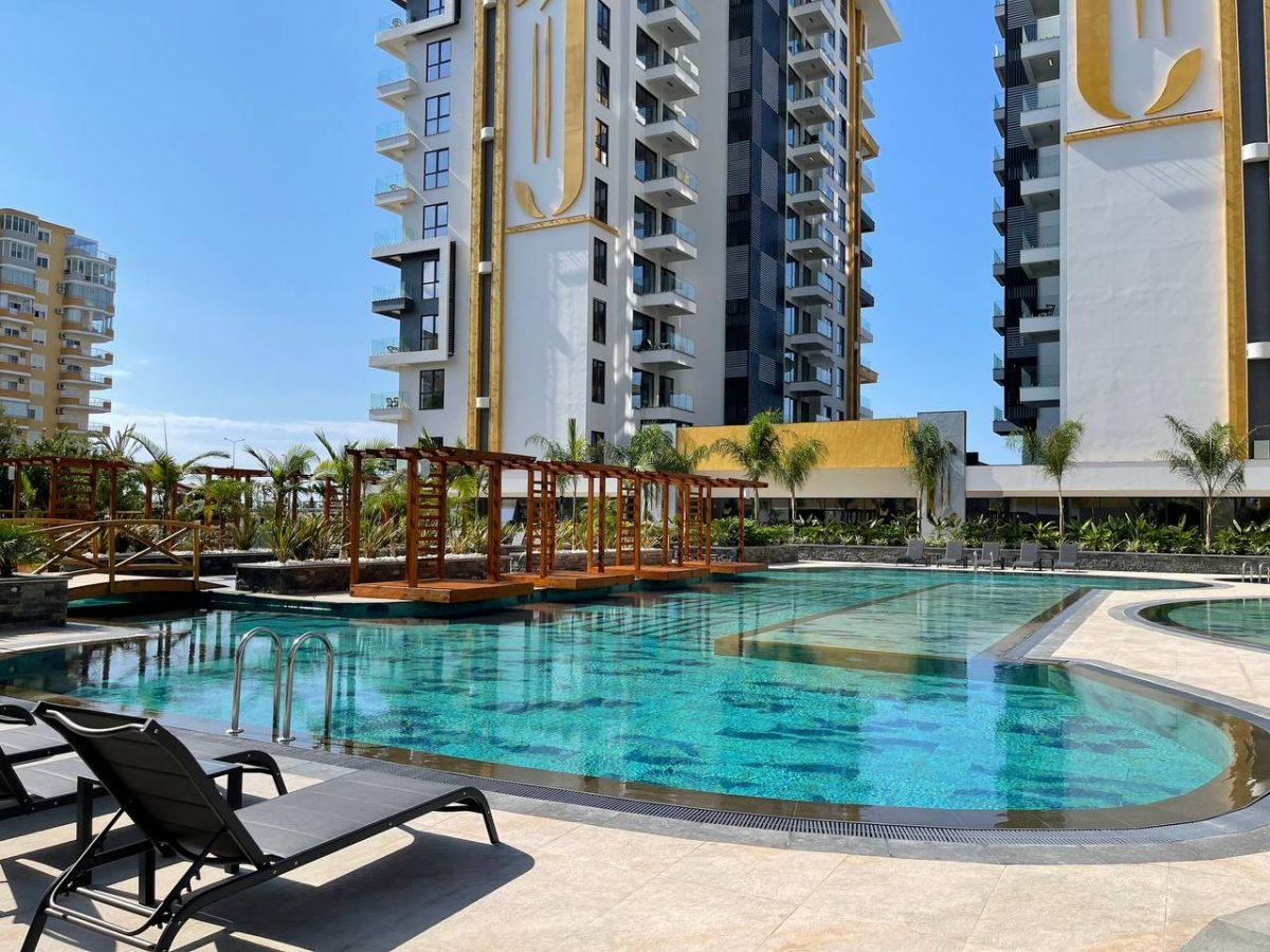 Furnished two bedroom apartment in a new elite complex on the first coastline - Фото 27