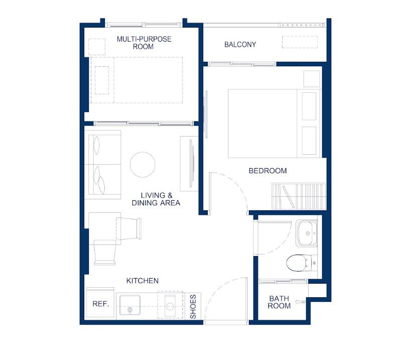 Low-rise complex with 1+1 and 2+1 apartments located in the center of Phuket - Фото 13