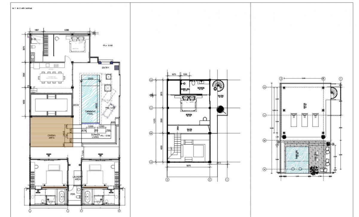 Detached villas with private pool 400 m from the sea, Bali - Фото 5