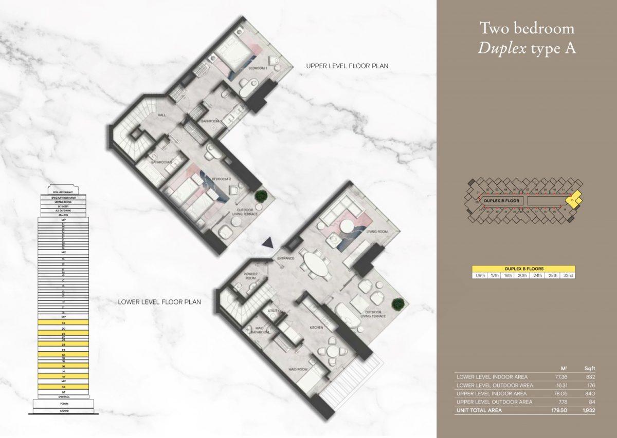 SLS Dubai’s luxury high-rise residence with stunning views of Burj Khalifa and the Persian Gulf - Фото 19