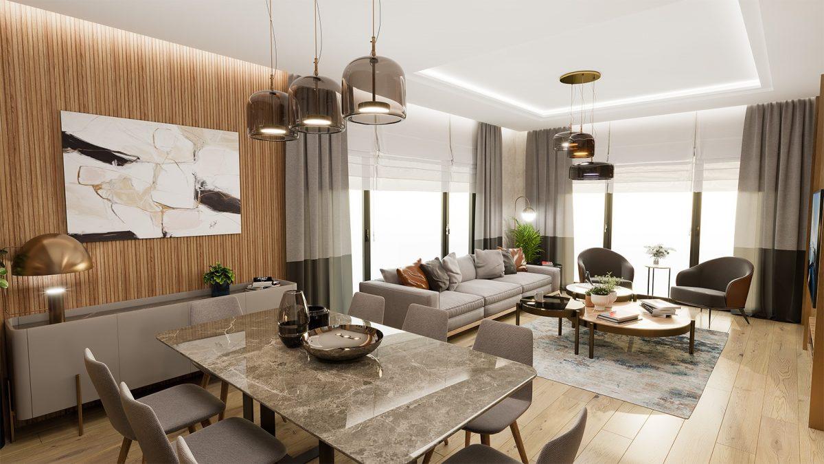 New project in Istanbul with spacious plans 1+1, 2+1 and 3+1 - Фото 10