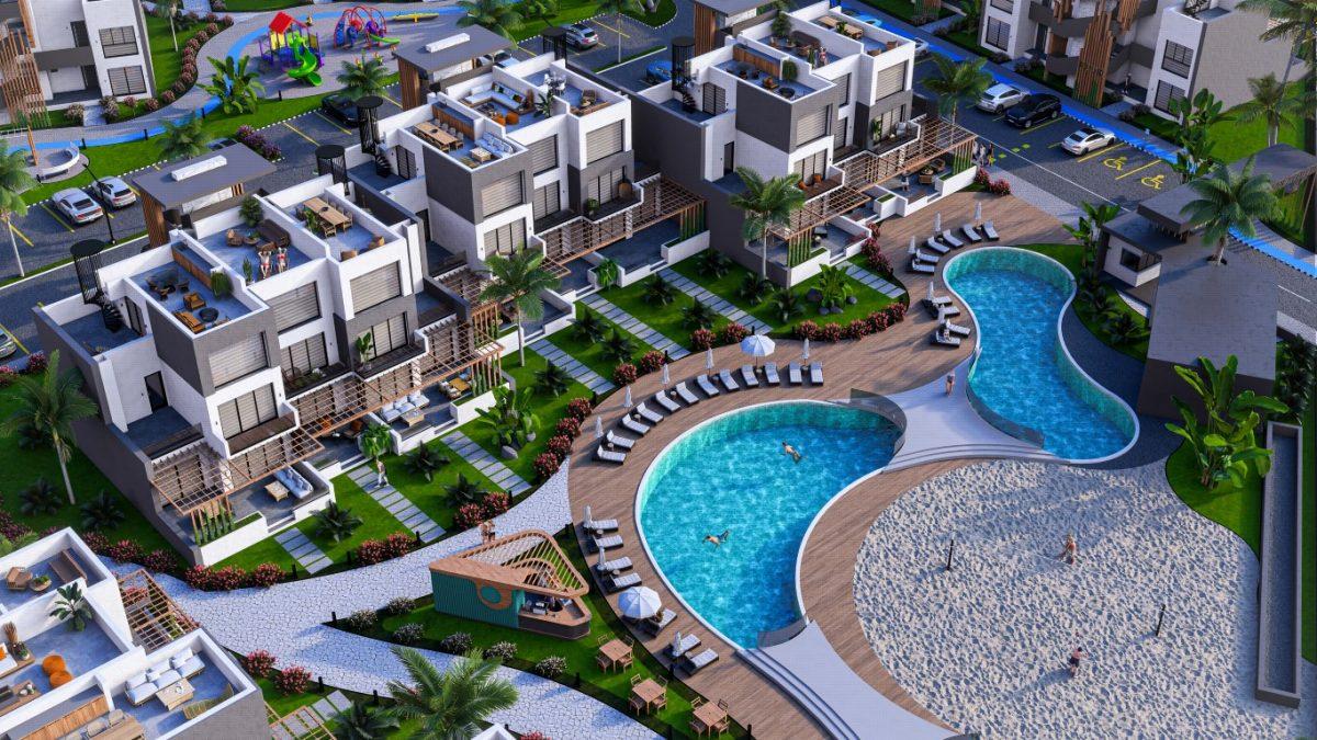 Large-scale project of a modern residential complex in Severen Cyprus, in the Iskele area - Фото 5