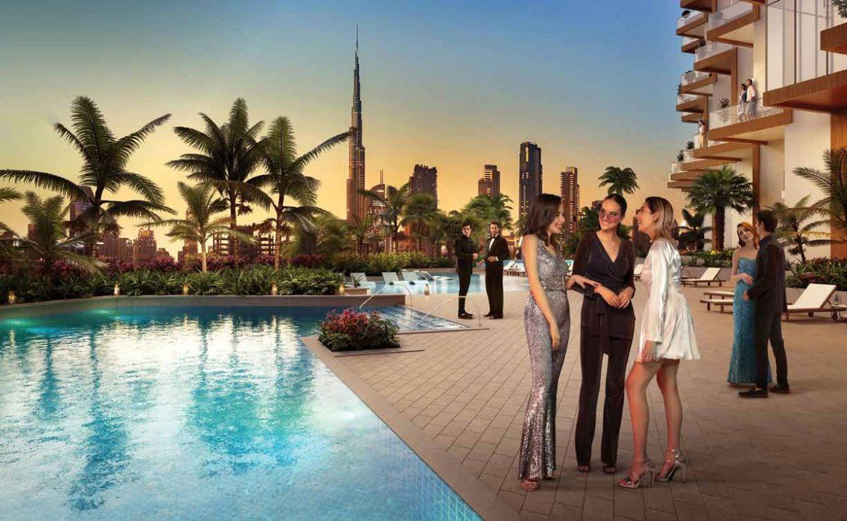 SLS Dubai’s luxury high-rise residence with stunning views of Burj Khalifa and the Persian Gulf - Фото 6