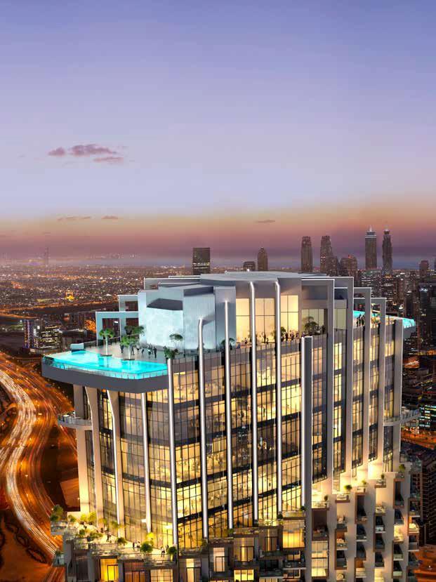 SLS Dubai’s luxury high-rise residence with stunning views of Burj Khalifa and the Persian Gulf - Фото 3