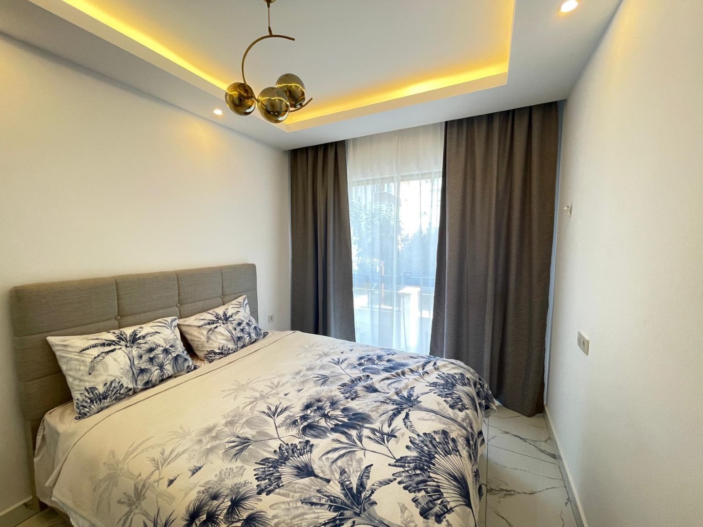 One bedroom furnished apartment on the 1st floor in the center of Alanya - Фото 7