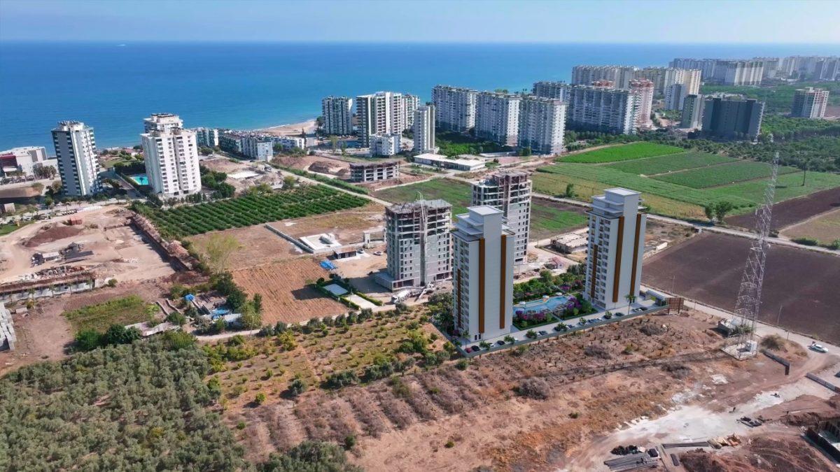 New cosy residential complex in Mersin, 1+1, 2+1 apartments - Фото 3