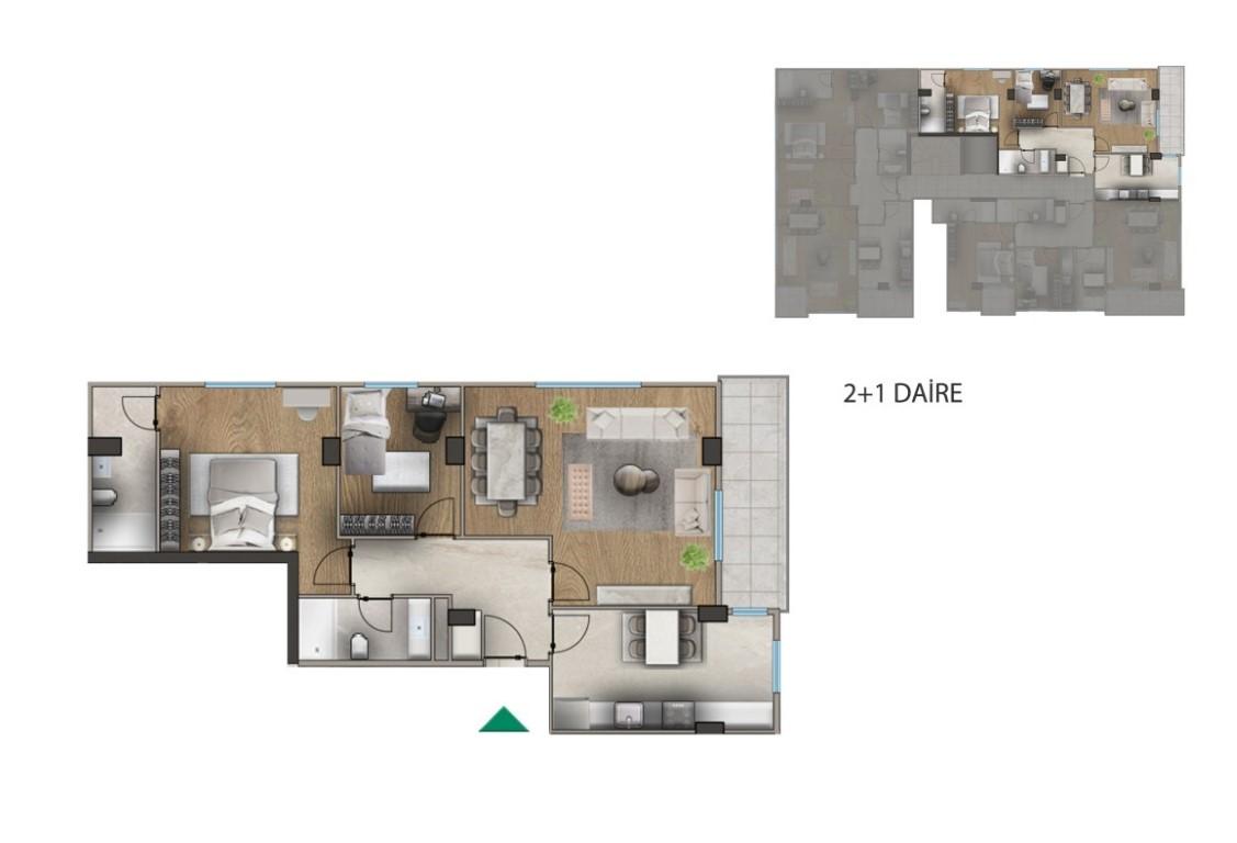 Low-rise residential complex in Istanbul, Beylikduzyu district - Фото 17