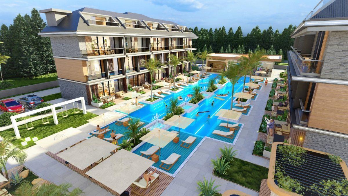 Residential complex in Alanya offering penthouses, duplexes and villas - Фото 3