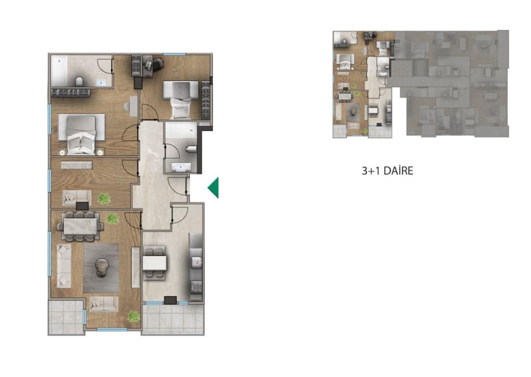 Low-rise residential complex in Istanbul, Beylikduzyu district - Фото 18