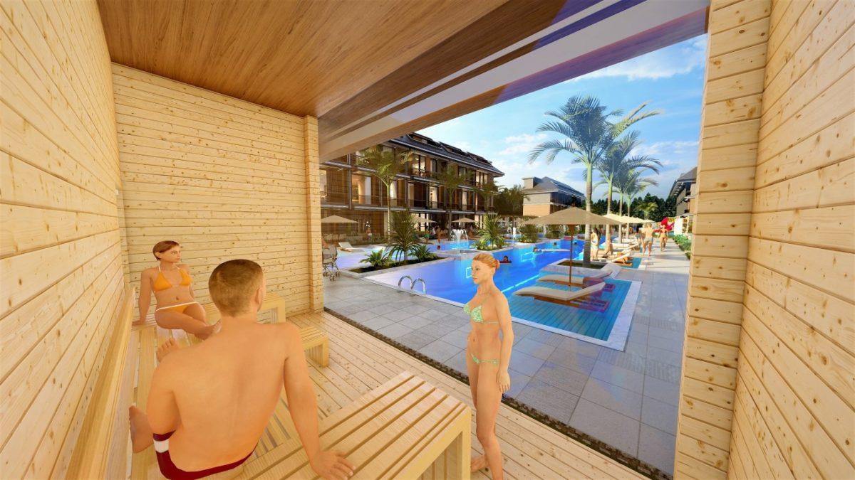 Residential complex in Alanya offering penthouses, duplexes and villas - Фото 16